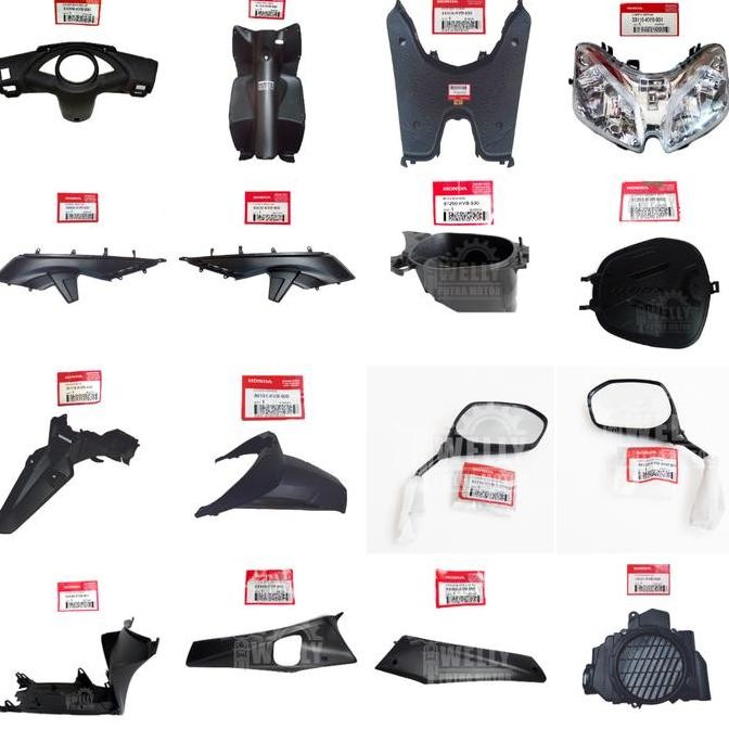 READY BODY SET KASAR VARIO 110 KARBU CW 2006-2013 ORIGINAL HONDA AHM