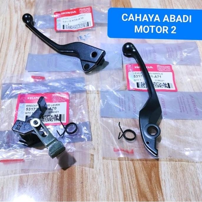 READY HANDLE REM SET KIRI KANAN + RUMAH HANDLE COMBI BRAKE VARIO 125 150 BEAT ESP ORIGINAL