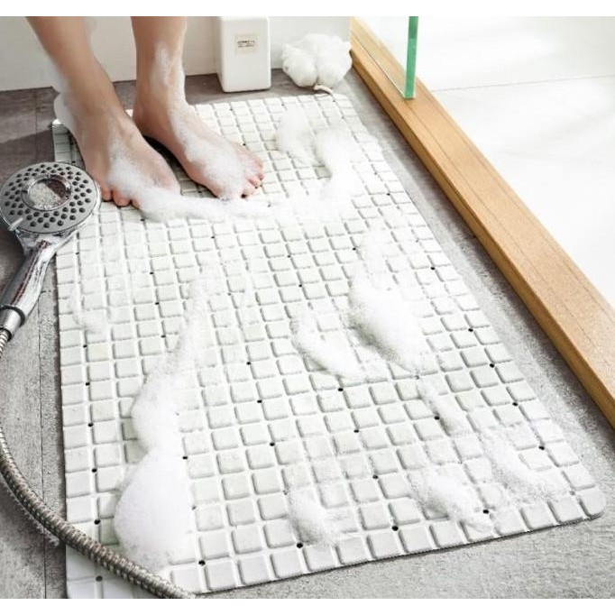 SUDOKU PVC Bathroom Shower Mat Keset Kamar Mandi PVC Anti Slip Suction MURAH