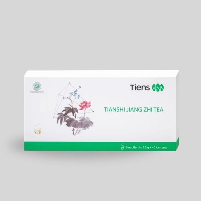 

Super Hot!, Tiens Jiang Zhi Tea 1 Box Isi 40 Bag Green