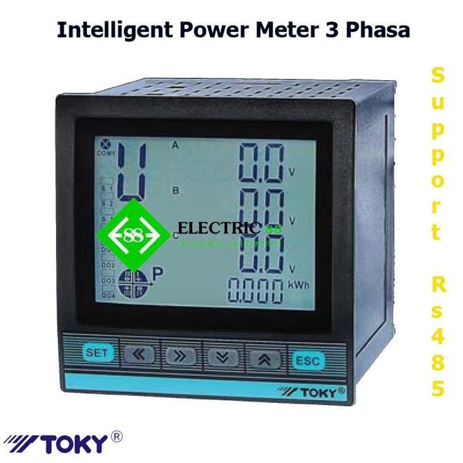 Power Meter 3 Phase Support Modbus Rs485 ( Toky Brand )