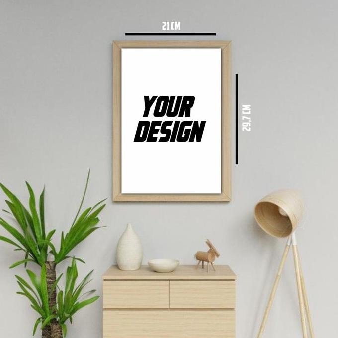 ready stock  Frame bingkai kaca Custom murah / bingkai custom / frame foto custom