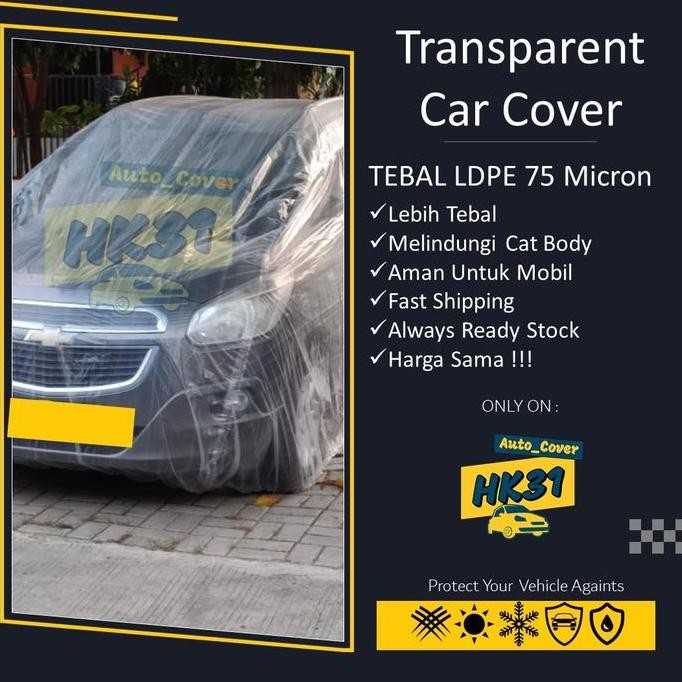 Sarung Mobil - Cover Mobil transparan - Sarung Mobil transparan