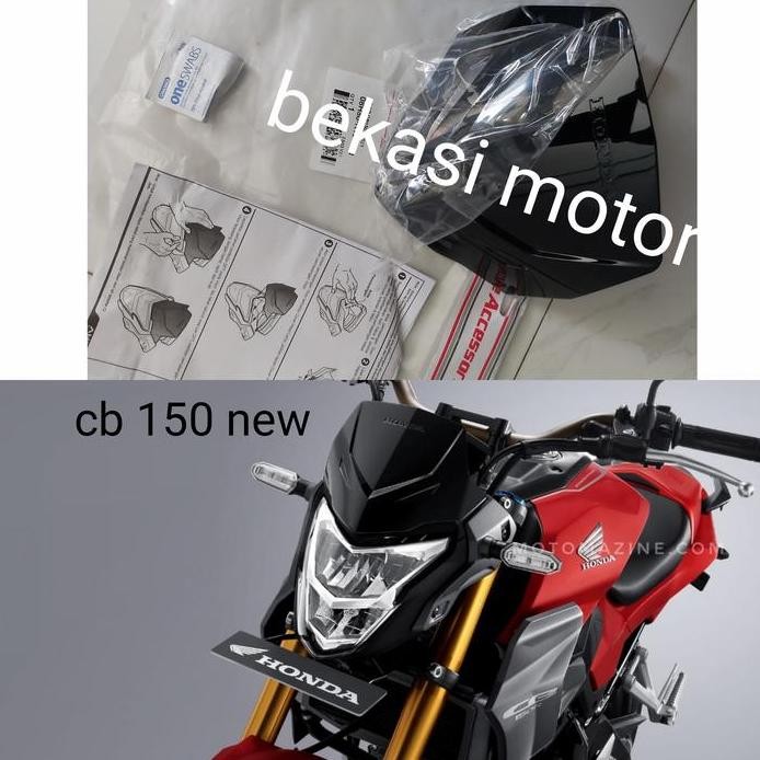 win shield visor honda cb 150 new cb 150R facelift original murah