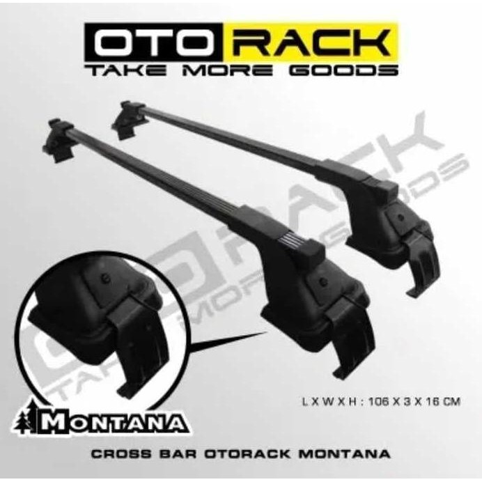 ROOF RACK/CROSS BAR JEPIT BODY MONTANA MOBIL BRIO & NEW BRIO 2016