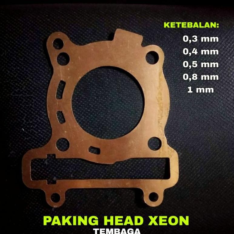 Paking head XEON tembaga / Peak Packing Gasket Head XEON Tembaga