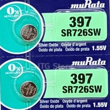 ORIGINAL BATERAI MURATA SR726SW 397 BATRAI JAM TANGAN SR726 AG2 SR726W murah