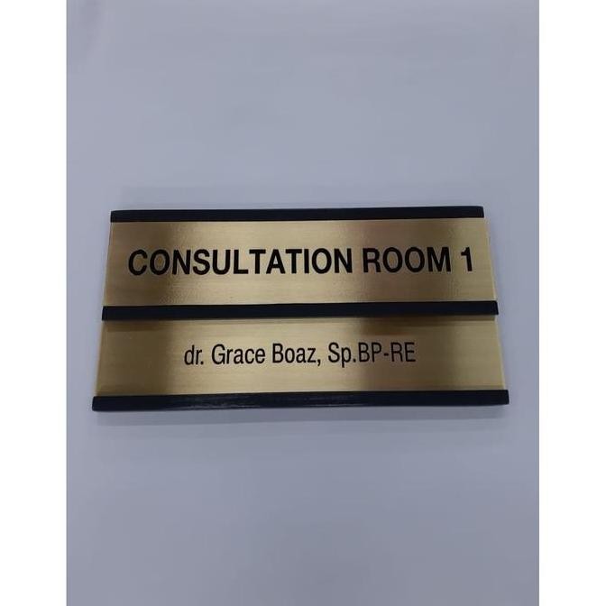 Signage Nama Ruangan Dokter murah