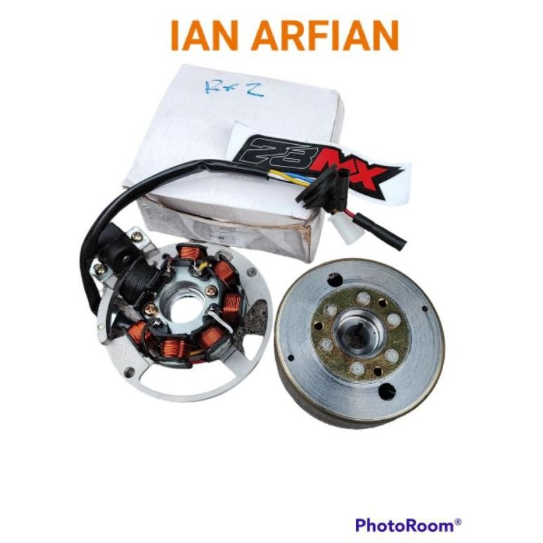 MAGNET RACING KIMCIL PNP YAMAHA RXZ RZR SUDAH DIBUBUT TINGAL PASANG ADA SPOL LAMPU