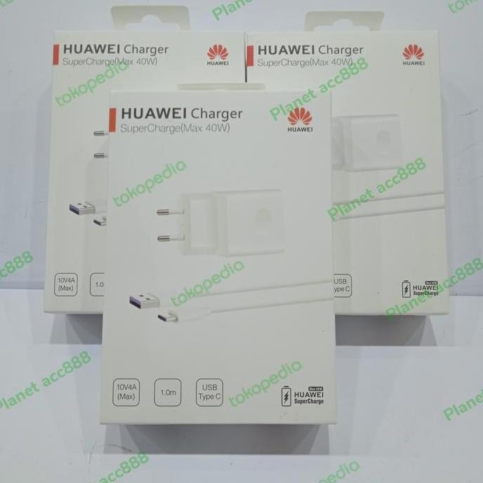 CHARGER HUAWEI P30 PRO-MATTE 30PRO SUPER FAST CHARGER 40 Watt