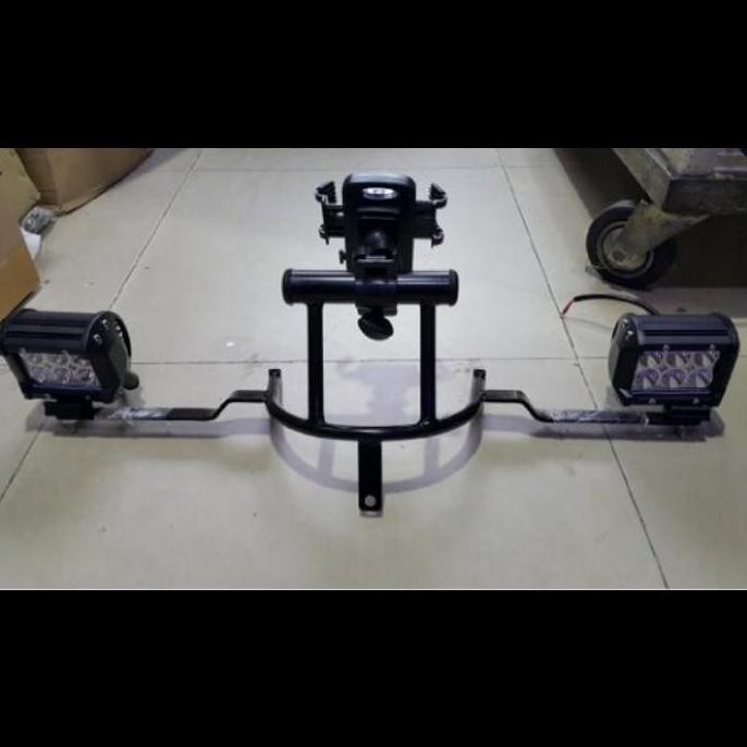 breket dudukan holder hp dan lampu tembak NMAX 2019-2015 tebal murah