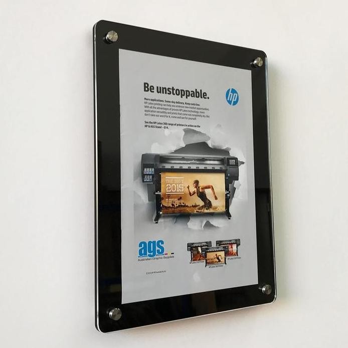 

ready stock !!! Frame Akrilik A3+ / Acrylic Mount Display A3 Plus