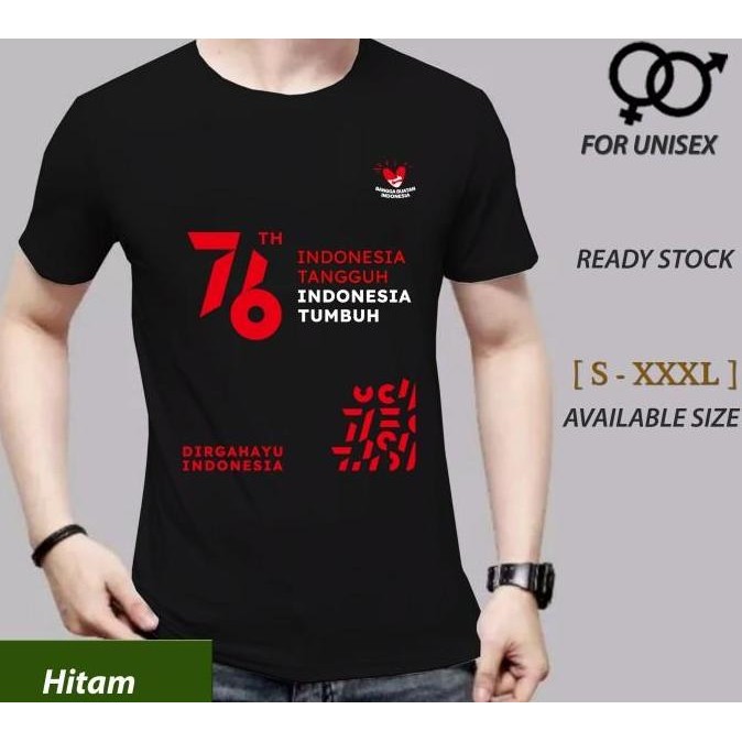 Kaos Hut Kemerdekaan Ri Ke 76 Baju Indonesia