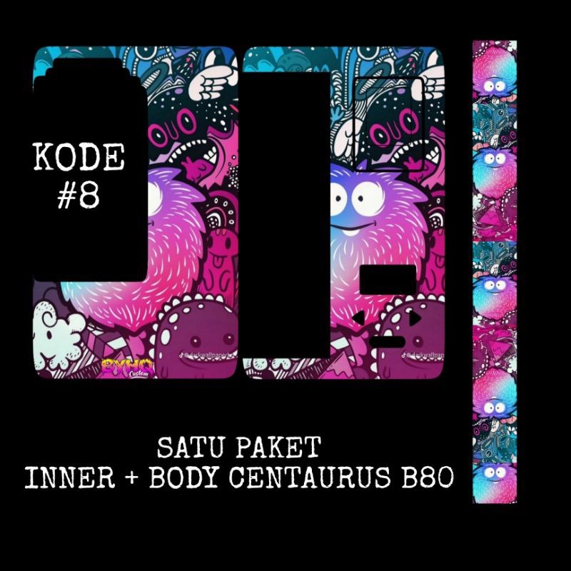 

Promo2pcs - Stiker Vnil B80 Batre Tipe 8 Garskin Stiker/not Case Premium Quality CustomCOD