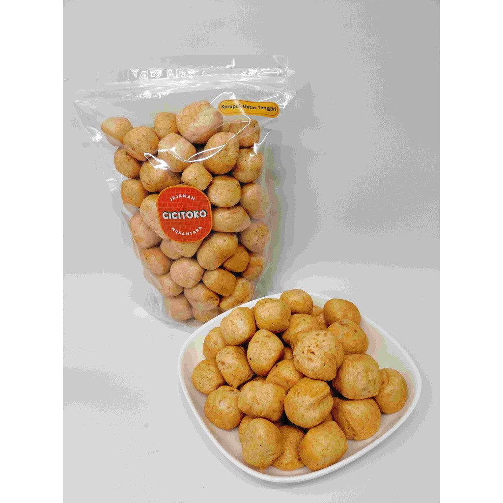 

CICITOKO Jajanan Nusantara - Kerupuk Getas Ikan Tenggiri - Size Besar