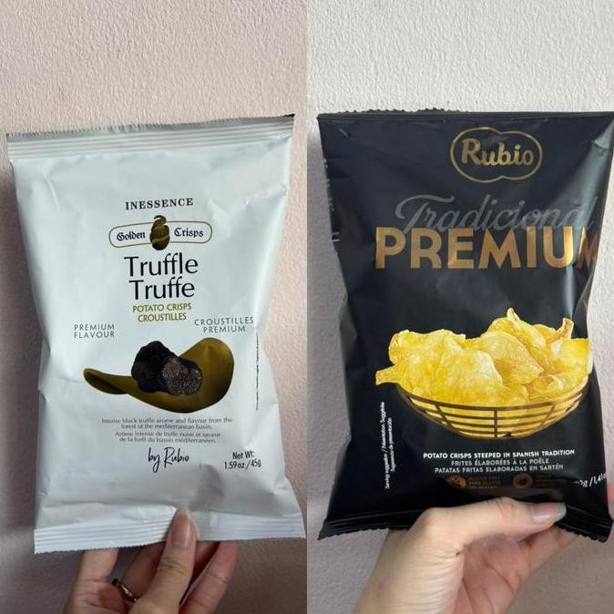 

RUBIO INESSENCE HIMALAYAN SALT CRISP / TRADITIONAL CHIPS / TRUFFLE POTATO CHIPS