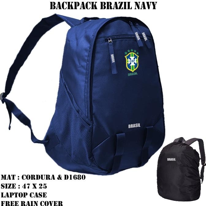 Bisa Cod Backpack Euro Brazil - Tas Ransel Brasil - Tas Brazil- Backpack Liga Brazil Tt60