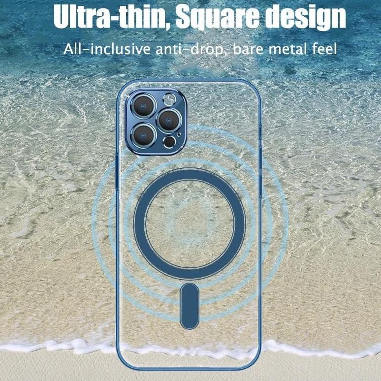 Original Softcase Magsafe Magnetic Iphone 11 11 Pro 11 Pro Max Magnetik Wireless Charging Pelindung 