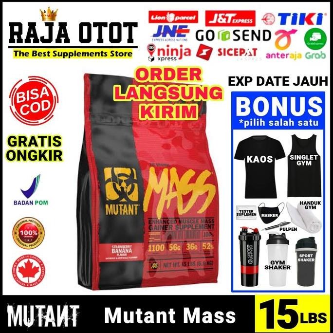 [mochstore] Mutant Mass Gainer Mutant Weight Gainer Susu Gainer Suplemen Fitness
