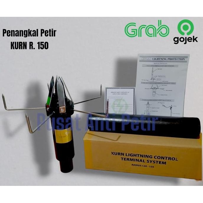Penangkal Petir / Anti Petir Kurn Radius 150 Meter