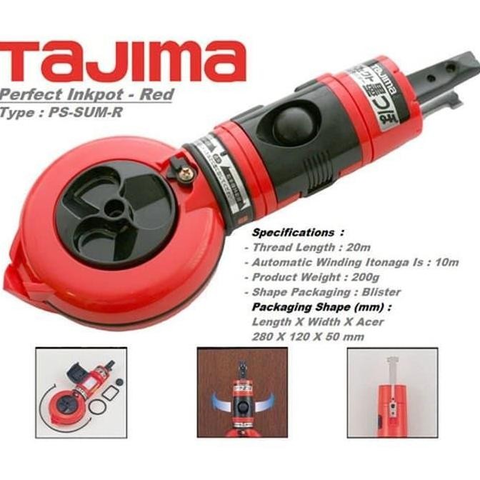 

Promo Sipatan Tajima Best Quality | Chalk line ( Tajima PS-SUM-R Inkpot) COD