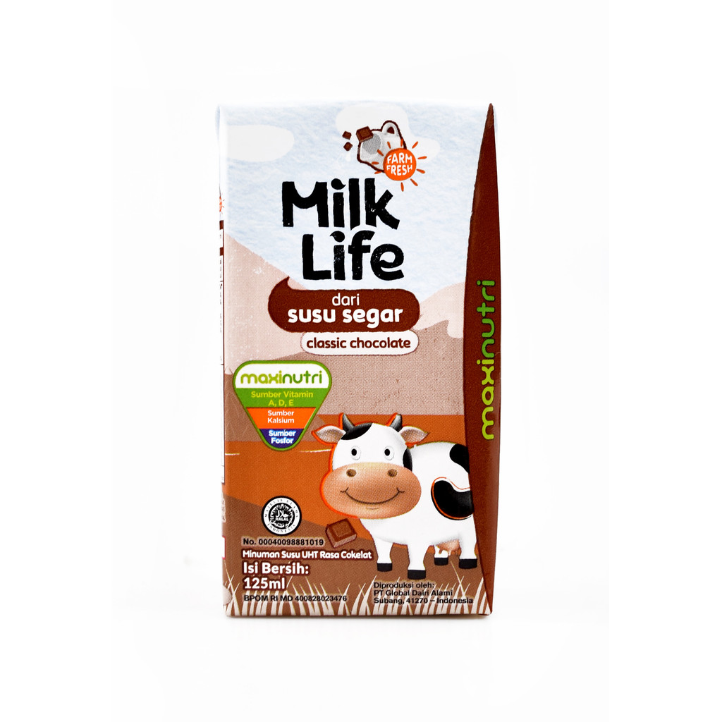 

Susu UHT Milk Life 115 ml Rasa Coklat