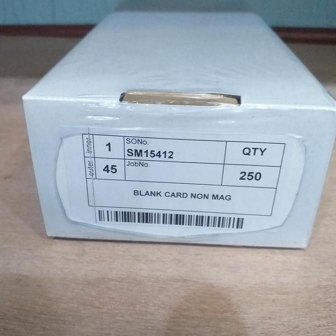 

Promo Kartu Blankcard Polos BC 30 M 1 box 250 pcs COD