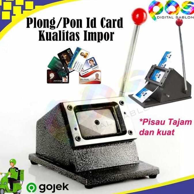 

Promo Mesin Pemotong Pvc Id Card / Plong Kartu Id card Kualitas Impor COD