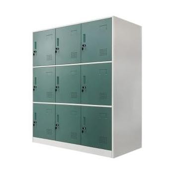 TERLARIS - Krisbow Loker 9 Pintu Sl-A9 - Hijau/loker karyawan/loker besi