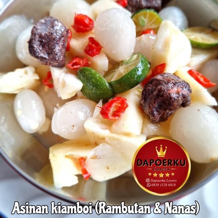 

Asinan Kiamboi (Rambutan & Nanas) Ori!!