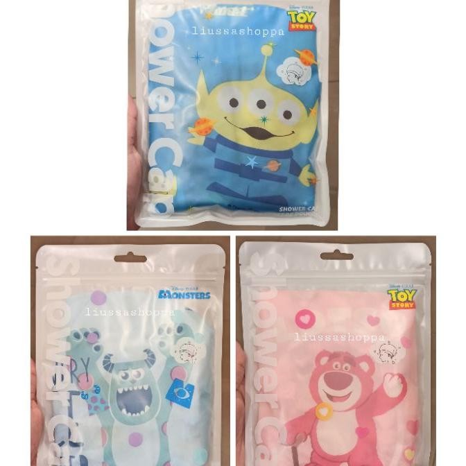 Shower Cap Miniso Disney Pixar Shower Cap