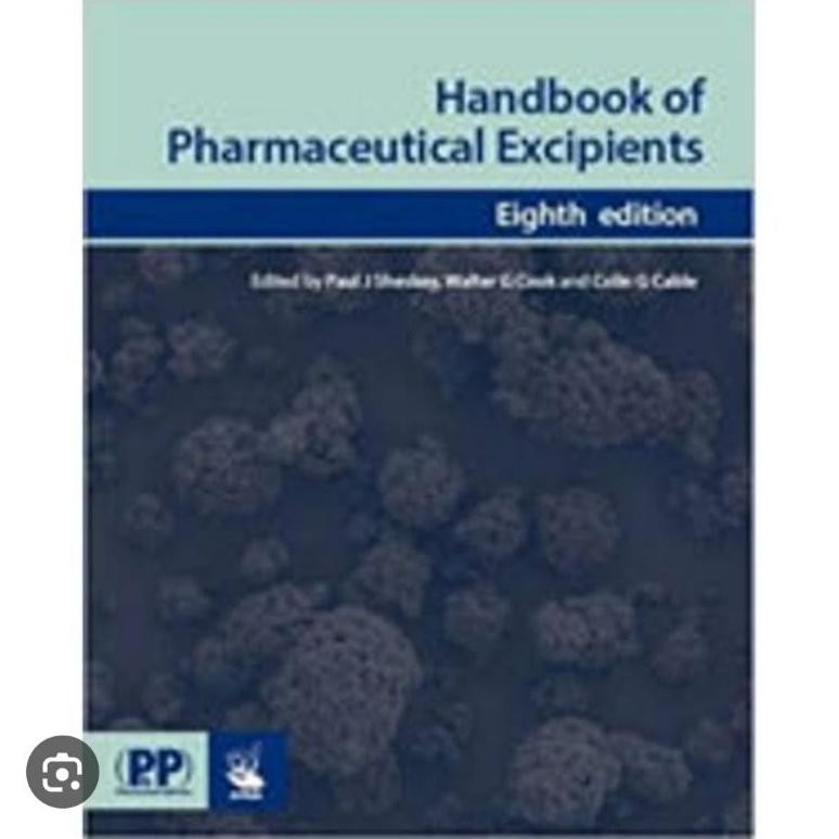 

buku handbook of pharmaceutical excipients hope edisi 8 DiM