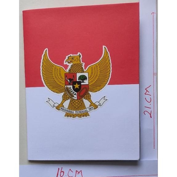 

BUKU MERAH PUTIH GARUDA uk.KWARTO isi 38 & 58 DiM