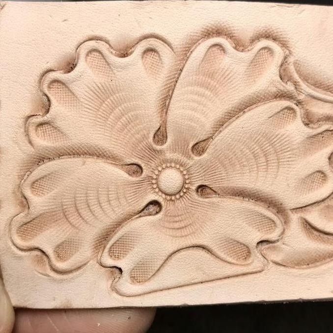 

Oka Stop Leather Stamp Tool Carving Stamping - Oka Factory Japan Leather Tool Alat Ukir Kulit