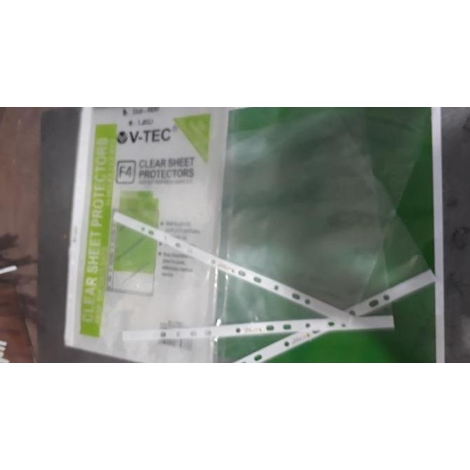 

TERMURAH - Plastik odner F4 1 Pak V-TEC Bagus dan murah