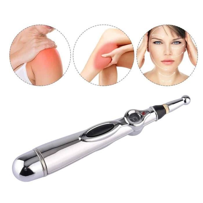 Massage Pen Akupuntur Alat Pijat Terapi Elektrik Tubuh Mengencangkan Perawatan Original Dan Terperca