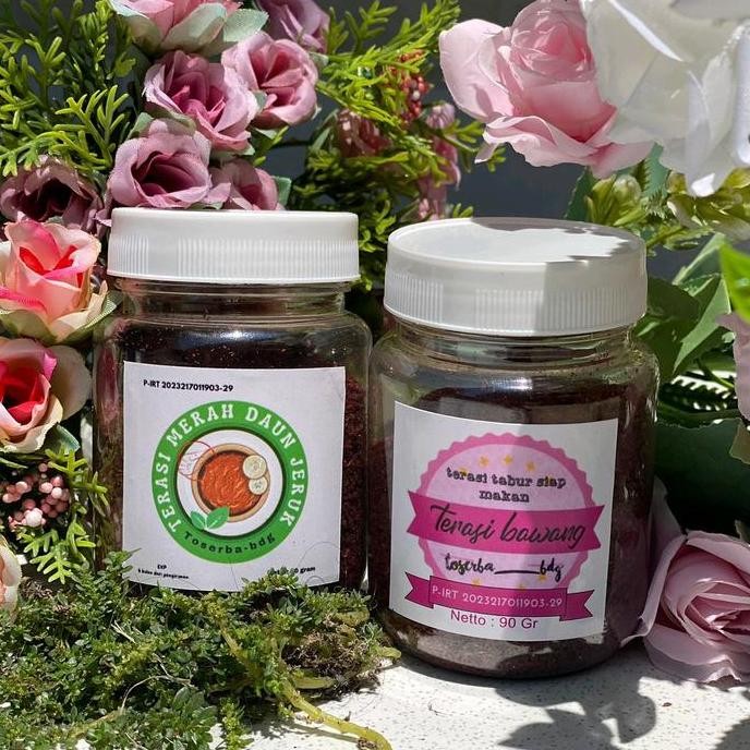 

Paket Terasi Bawang Dan Terasi Daun Jeruk Siap Pakai