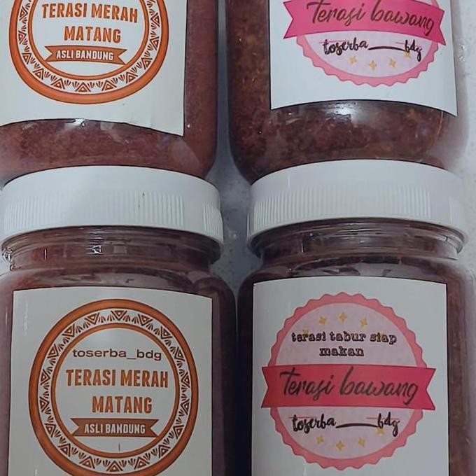 

Paket Terasi 4 Pcs Kemasan Botol