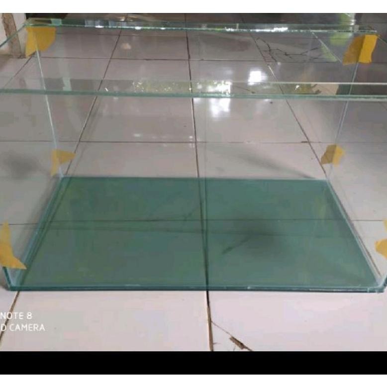 NEW Aquarium 60x40x40 Akuarium Kaca Polos Aquarium Channa [terbaik][terlaris]