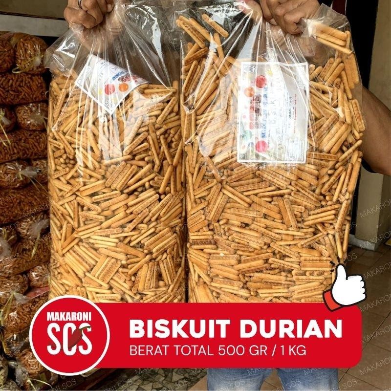 

Makaroni Sos - Biskuit Rasa Durian Panjang Kemasan 500Gr Berkualitas