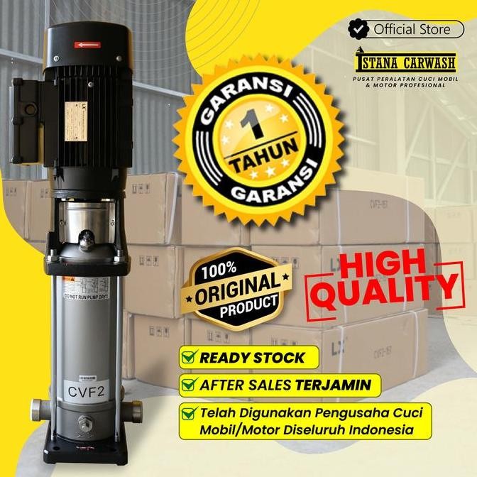 Pompa Mesin High Pressure Cuci Mobil Motor Vmp Ikame 2-220, 3 Phase / Car Washing Machine