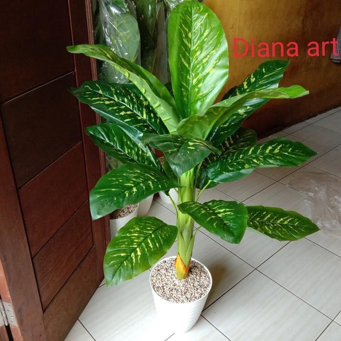 Tanaman Latex Sri Rejeki Jumbo/Tanaman Hias Plastik/Bunga Artificial