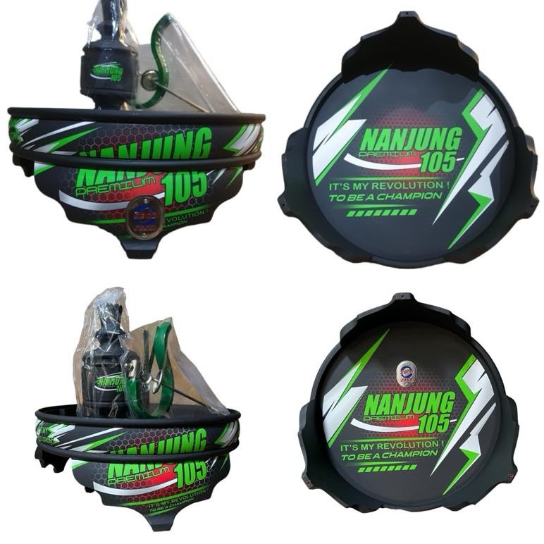 TEBOK LOVEBIRD DECAL NANJUNG105 PVC EBOD JAYA ORIGINAL DiM