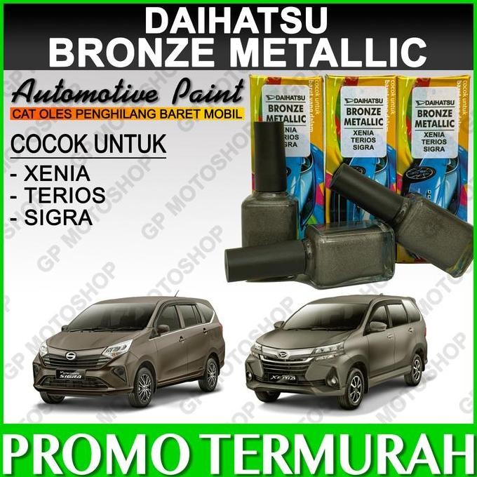 Daihatsu Bronze Metallic Cat Oles Penghilang Baret Mobil Xenia Sigra