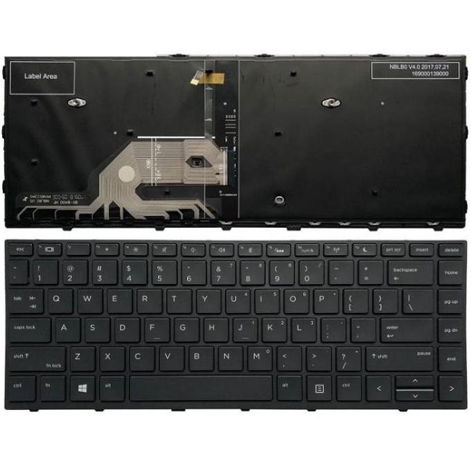 Keyboard HP 440 G5, 430 G5, 445 G5, 440 G6 Backlight