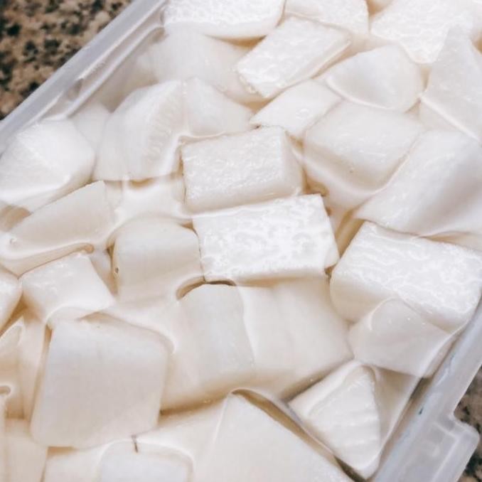 

Acar Lobak Putih (Danmuji Putih) 200G/500G/1000G