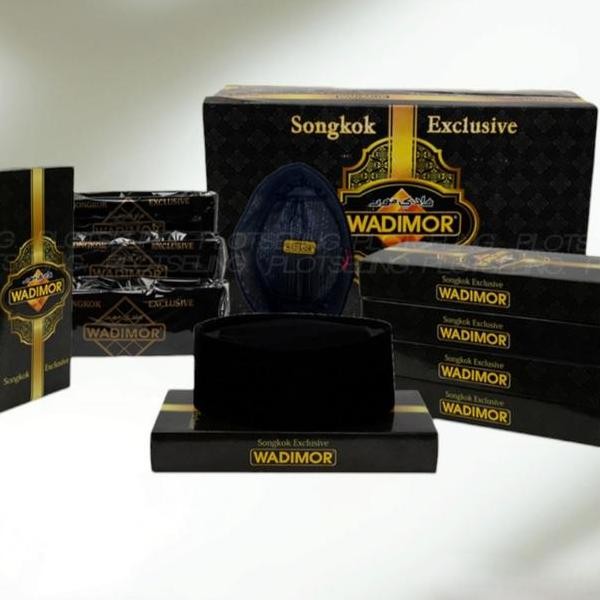 Peci Songkok Hitam Tinggi 9