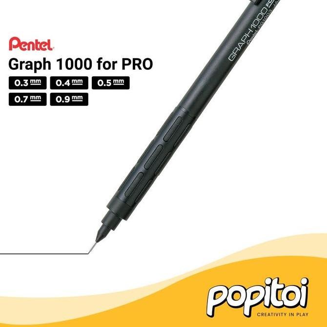 

TERMURAH - Pentel Graph 1000 for PRO Mechanical Pencil Pensil Mekanik