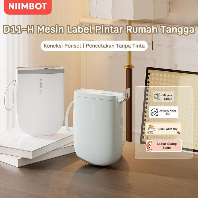 

Niimbot D11 Mesin Pembuat Label Yang Ditingkatkan, Printer Label Cerdas Tanpa Tinta, Portabel, Dan Dapat Diisi Ulang Untuk Printer Label Dapur Rumah Tangga New Stok