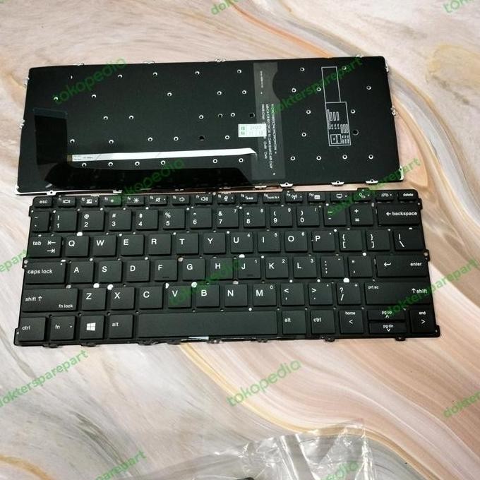 Keyboard HP Elitebook X360 1030 G2 1030 G3 lampu